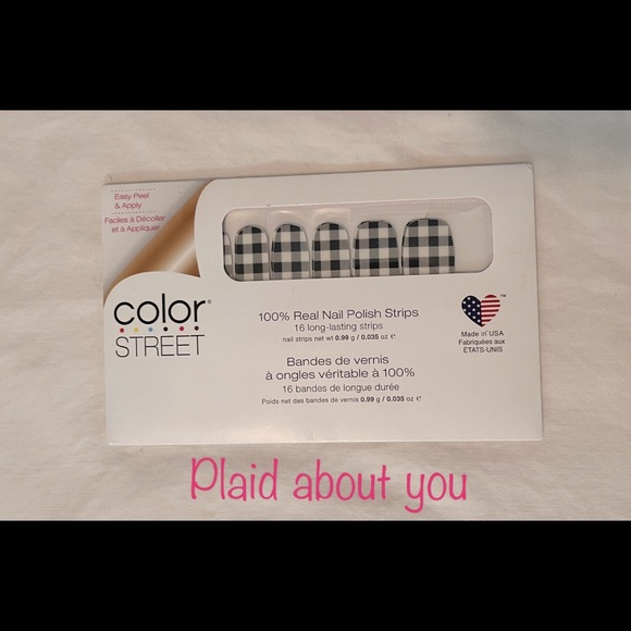 Color Street Other - ⭐️Plaid about you⭐️